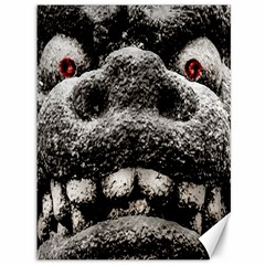 Monster Sculpture Extreme Close Up Illustration 2 Canvas 36  X 48  by dflcprintsclothing