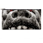 Monster Sculpture Extreme Close Up Illustration 2 Pencil Cases Front