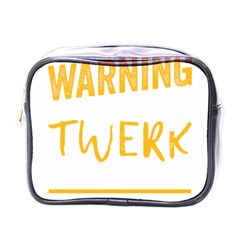 Twerking T-shirt Best Dancer Lovers & Twirken Twerken Gift | Booty Shake Dance Twerken Present | Twerkin Shirt Twerking Tee Mini Toiletries Bag (one Side) by reckmeck