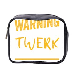 Twerking T-shirt Best Dancer Lovers & Twirken Twerken Gift | Booty Shake Dance Twerken Present | Twerkin Shirt Twerking Tee Mini Toiletries Bag (two Sides) by reckmeck