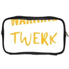 Twerking T-shirt Best Dancer Lovers & Twirken Twerken Gift | Booty Shake Dance Twerken Present | Twerkin Shirt Twerking Tee Toiletries Bag (one Side) by reckmeck