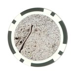 Beach Sand Poker Chip Card Guard Front