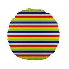 Stripey 2 Standard 15  Premium Round Cushions by anthromahe