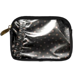 Polka Dots 1 2 Digital Camera Leather Case by bestdesignintheworld