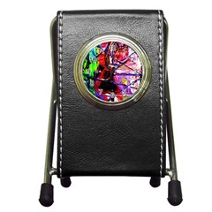 Depression 6 Pen Holder Desk Clock by bestdesignintheworld