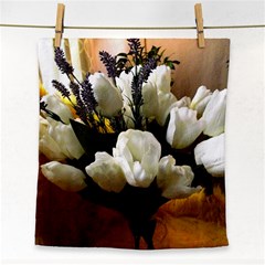 Tulips 1 3 Face Towel by bestdesignintheworld