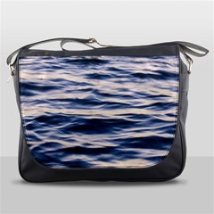 Ocean At Dusk Messenger Bag by TheLazyPineapple