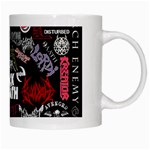 Metal Bands College White Mugs Right