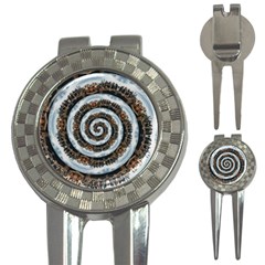 Spiral City Urbanization Cityscape 3-in-1 Golf Divots by Vaneshart