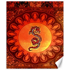 Wonderful Chinese Dragon Canvas 20  X 24  by FantasyWorld7