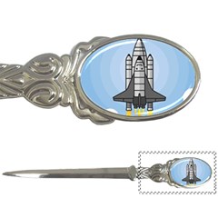 Rocket Shuttle Spaceship Science Letter Opener by Wegoenart