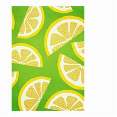 Lemon Fruit Healthy Fruits Food Small Garden Flag (two Sides) by Nexatart