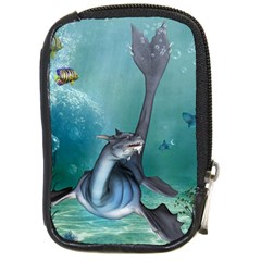 Awesome Seadragon Compact Camera Leather Case by FantasyWorld7