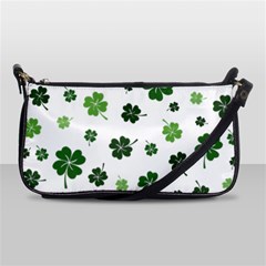 St Patricks Day Pattern Shoulder Clutch Bag by Valentinaart