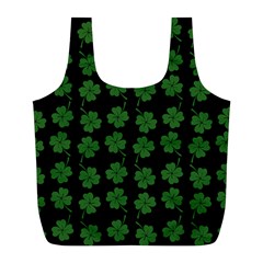 St Patricks Day Full Print Recycle Bag (l) by Valentinaart