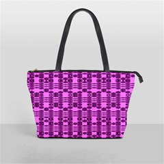 Digital Violet Classic Shoulder Handbag by Sparkle