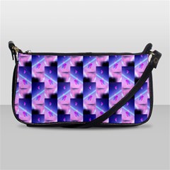 Digital Waves Shoulder Clutch Bag by Sparkle