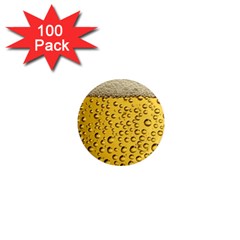 Beer Bubbles 1  Mini Magnets (100 Pack)  by Wegoenart