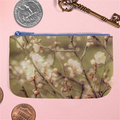 Sakura Flowers, Imperial Palace Park, Tokyo, Japan Large Coin Purse by dflcprintsclothing