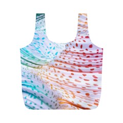 Spots Waves Full Print Recycle Bag (m) by Sparkle