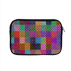 Random Colors Hexagon Apple Macbook Pro 15  Zipper Case by Sparkle