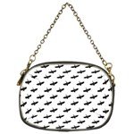 Freedom Concept Graphic Silhouette Pattern Chain Purse (Two Sides) Front