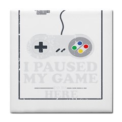 I Had To Pause My Game To Be Here Face Towel by ChezDeesTees