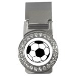 Soccer Lovers Gift Money Clips (CZ)  Front