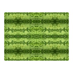 Watermelon Pattern, Fruit Skin In Green Colors Double Sided Flano Blanket (mini)  by Casemiro