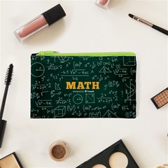 Realistic-math-chalkboard-background Cosmetic Bag (xs) by Vaneshart