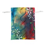 Flower Dna Lightweight Drawstring Pouch (S) Front