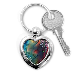 Flower Dna Key Chain (heart) by RobLilly