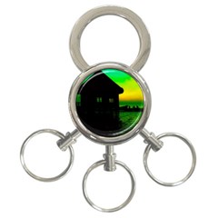 Ocean Dreaming 3-ring Key Chain by essentialimage