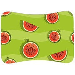 Seamless Background With Watermelon Slices Velour Seat Head Rest Cushion by BangZart