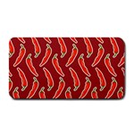 Chili pattern red Medium Bar Mats 16 x8.5  Bar Mat