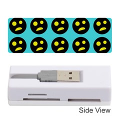 005 - Ugly Smiley With Horror Face - Scary Smiley Memory Card Reader (stick) by DinzDas