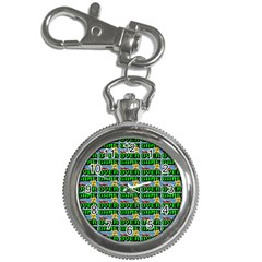 Game Over Karate And Gaming - Pixel Martial Arts Key Chain Watches by DinzDas