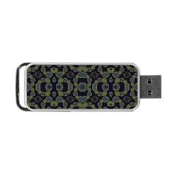 Modern Ornate Stylized Motif Print Portable Usb Flash (one Side) by dflcprintsclothing