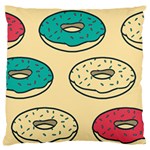 Donuts Standard Flano Cushion Case (One Side) Front