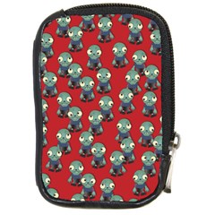 Zombie Virus Compact Camera Leather Case by helendesigns