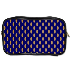 Polka Dots Toiletries Bag (two Sides) by Sparkle