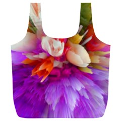 Poppy Flower Full Print Recycle Bag (xxl) by Sparkle