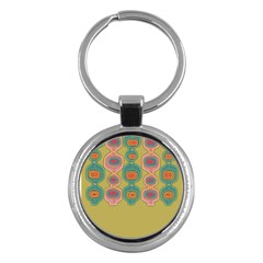 Americana 2 Key Chain (round) by emmamatrixworm