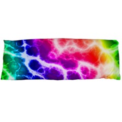 Colorful Tie Dye Pattern Texture Body Pillow Case (dakimakura) by SpinnyChairDesigns