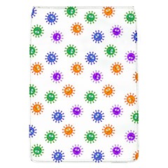 Cartoon Corona Virus Covid 19 Removable Flap Cover (l) by SpinnyChairDesigns