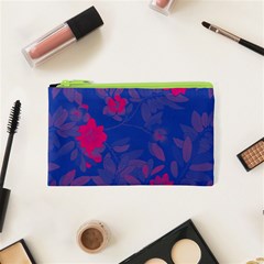 Bi Floral-pattern-background-1308 Cosmetic Bag (xs) by VernenInk