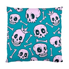 Skull Standard Cushion Case (one Side) by Sobalvarro