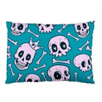 Skull Pillow Case (Two Sides) Front