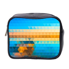 Mosaic  Mini Toiletries Bag (two Sides) by Sobalvarro