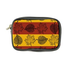 Autumn Leaves Colorful Nature Coin Purse by Mariart